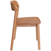 Bright Side Furniture Zoe Ash Wood Dining Chairs