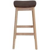 Bright Side Furniture 75cm Circe Faux Leather Bar Stools