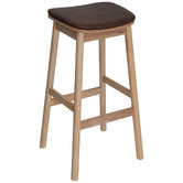 Bright Side Furniture 75cm Circe Faux Leather Bar Stools