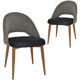 Bright Side Furniture Aeson I Upholstered Dining Chairs