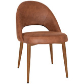 Bright Side Furniture Aeson I Faux Leather Dining Chairs