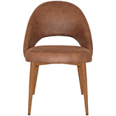 Bright Side Furniture Aeson I Faux Leather Dining Chairs