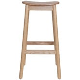 Bright Side Furniture 75cm Circe Ash Wood Bar Stools