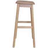 Bright Side Furniture 75cm Circe Ash Wood Bar Stools
