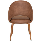 Bright Side Furniture Aeson I Faux Leather Dining Chairs