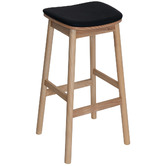 Bright Side Furniture 75cm Circe Upholstered Bar Stool