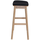 Bright Side Furniture 75cm Circe Upholstered Bar Stool