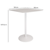 Bright Side Furniture Lexi Outdoor Bar Table