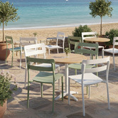 Bright Side Furniture Byron Stackable Outdoor Dining Chairs