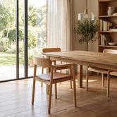 Bright Side Furniture Trinity I Ash Wood Dining Chairs