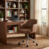 Bright Side Furniture Lex Faux Leather Office Chairs