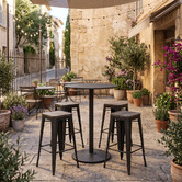 Bright Side Furniture Zarah Outdoor Bar Table