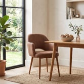 Bright Side Furniture Lex Faux Leather Dining Chairs