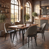 Bright Side Furniture Aeson I Upholstered Dining Chairs