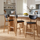 Bright Side Furniture 77cm Tobias II Bar Stools