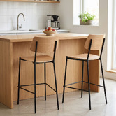 Bright Side Furniture 77cm Easton Bar Stools