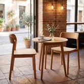 Bright Side Furniture Zoe Ash Wood Dining Chairs