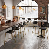 Bright Side Furniture 77cm Atkin IV Bar Stools