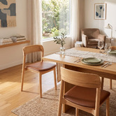 Bright Side Furniture Finnian Ash Wood Dining Chairs
