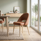 Bright Side Furniture Aeson I Faux Leather Dining Chairs