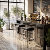 Bright Side Furniture 78cm Rowan Bar Stools