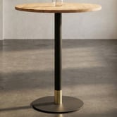 Bright Side Furniture Hanni Rubberwood Bar Table