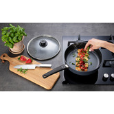 Woll Diamond Lite 3.5L Cast Aluminium Saute Pan with Lid
