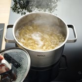 Woll 20cm Steel Stock Pot with Lid