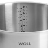 Woll 7.5L Stainless Steel Stock Pot with Lid