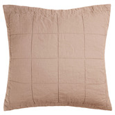Bambury Sham Quilted Euro Pillowcase