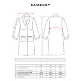 Bambury White Microplush Bath Robe