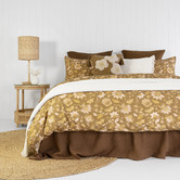 Bambury Melati Cotton Reversible Quilt Cover Set