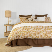 Bambury Melati Cotton Reversible Quilt Cover Set