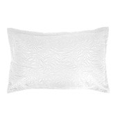 Bambury White Botanica Coverlet Set