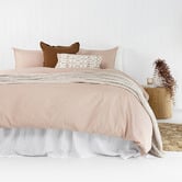 Bambury Rosewater Temple Organic Cotton Quilt Cover Set