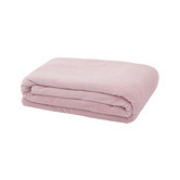 Bambury Microplush Throw Rug in Blush