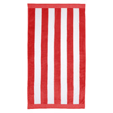 Bambury Poppy Classic Stripe Cotton Beach Towel