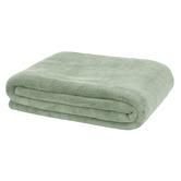 Bambury Sage Microplush Throw