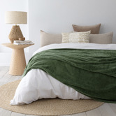 Bambury Moss Ultraplush Blanket