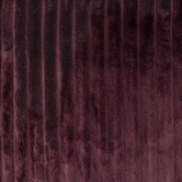 Bambury Plum Stripe Channel Cotton-Blend Quilt Cover Set