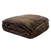 Bambury Chocolate Ultra Plush Blanket