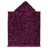 Bambury HiLo Berry Nori Cotton Kids' Beach Poncho
