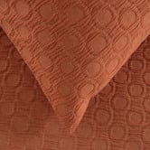 Bambury Rust Gaia Jacquard Quilt Cover Set