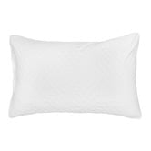 Bambury White Derya Jacquard Quilt Cover Set