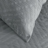 Bambury Steel Derya Jacquard Quilt Cover Set