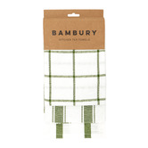 Bambury 3 Piece Ximena Cotton-Blend Kitchen Towels