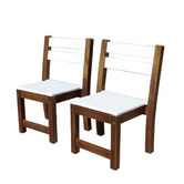Q Toys Timber Table with Seat Stacking Chairs