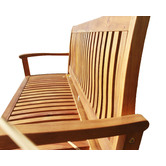 Q Toys Outdoor Hardwood 3 Seater Kid Bench