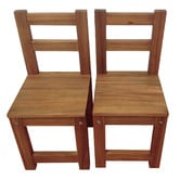 Q Toys Kids' Natural Wooden Chair