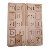 Q Toys Q Toys 2 Piece Wooden CVC Word Board Set